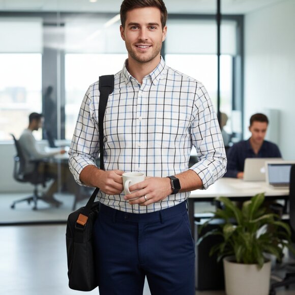 Banana Republic Polo Long Sleeve for Men - Picture 6 of 7